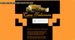 Desktop Screenshot of casatalavera.com